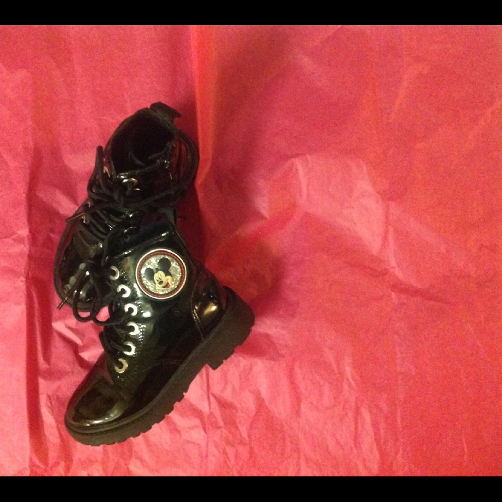 Zara.  Mickey Mouse Boots